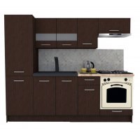 Bucatarie MARINA NEW 230 B Wenge / Decor 8548